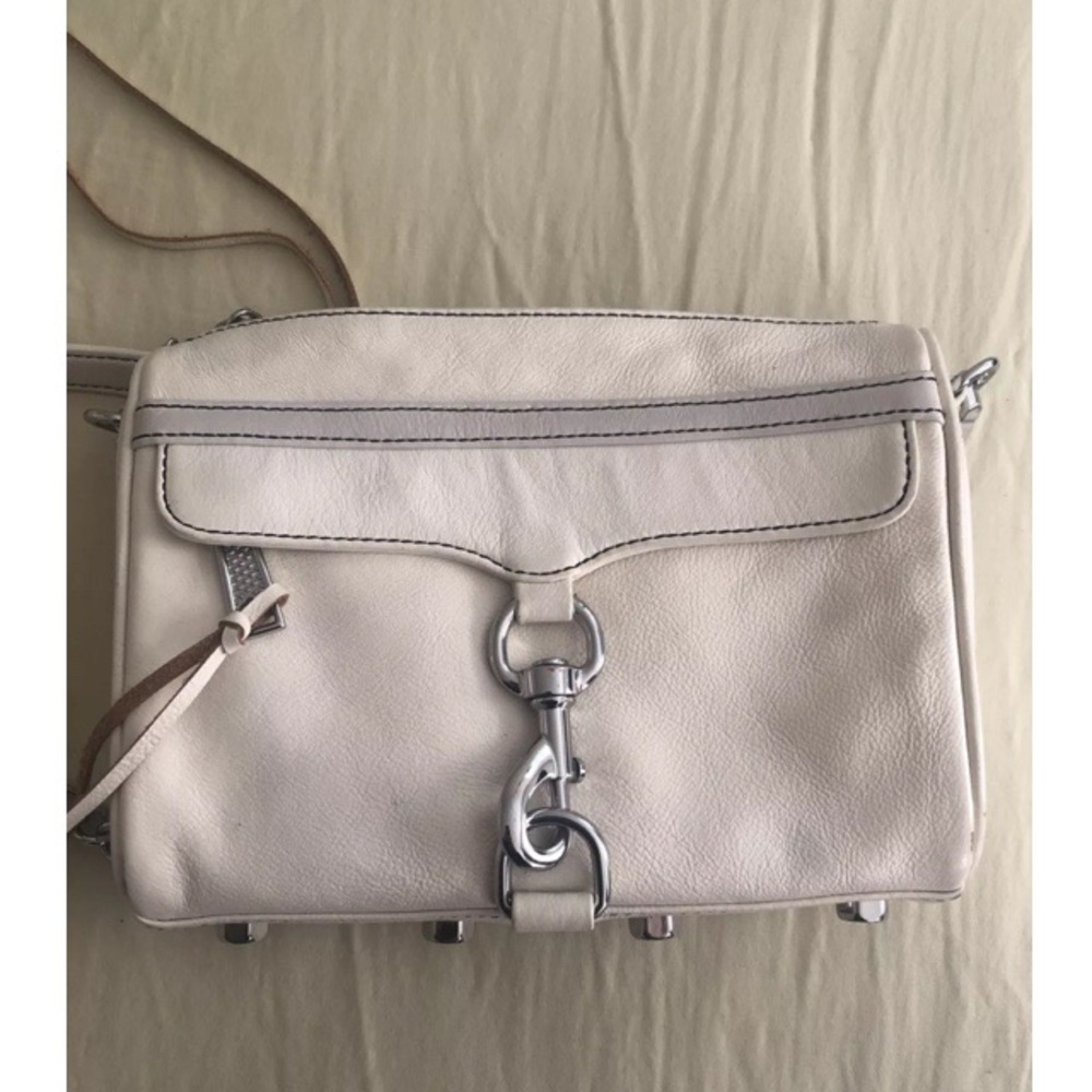 Rebecca Minkoff Mini Mac Antique White Purse - Picture 7 of 13